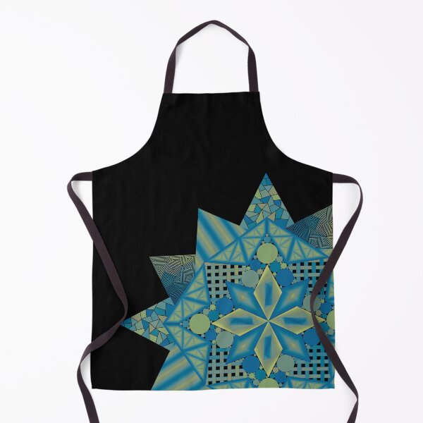 Item preview, Blue-Green Overlapping Stars designed and sold by DHTDesigns.