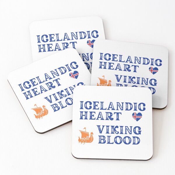 Item preview, Icelandic Heart Viking Blood. Gift ideas for historical enthusiasts. designed and sold by LindaLG.