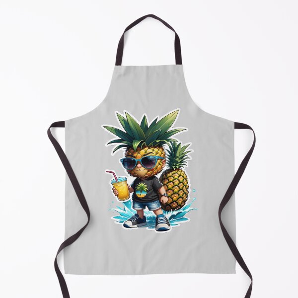 Item preview, Cute pineapple wearing sunglasses and sneakers sticker designed and sold by MYARTPOINT.