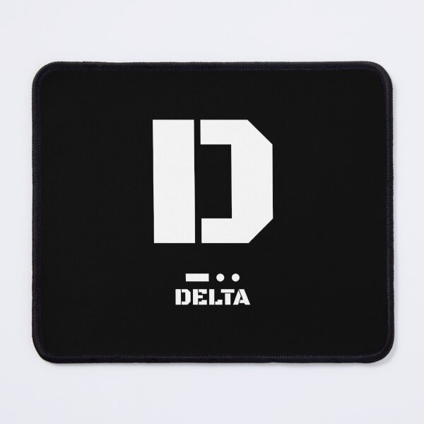 Item preview, Letter D (Delta) Morse Code NATO Phonetic Alphabet designed and sold by AnnSign.