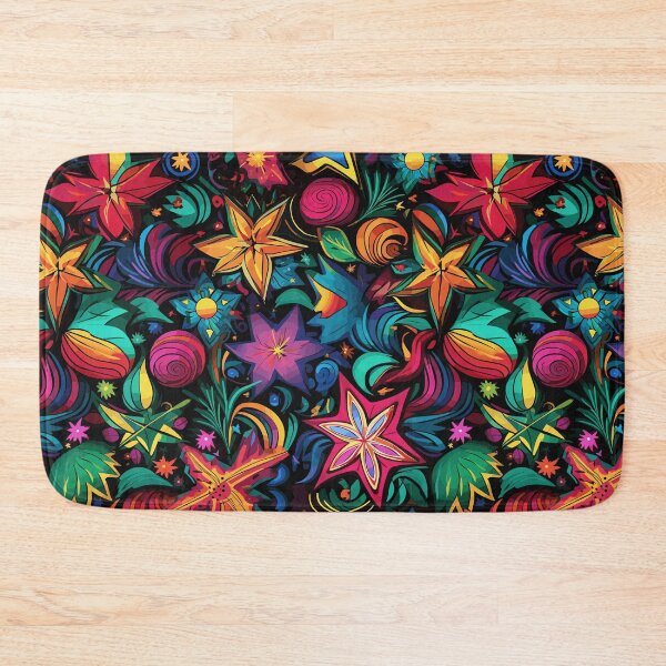 Item preview, Christmas Floral Neon designed and sold by Ellimade.
