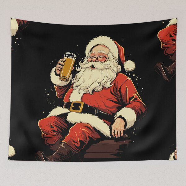 Item preview, Santa: Festive Break with a Cup of Joy designed and sold by Piotrek0001.