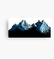 Bob Ross, Mountains! Canvas Print