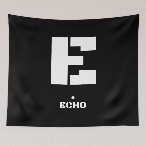 Item preview, Letter E (Echo) Morse Code NATO Phonetic Alphabet designed and sold by AnnSign.