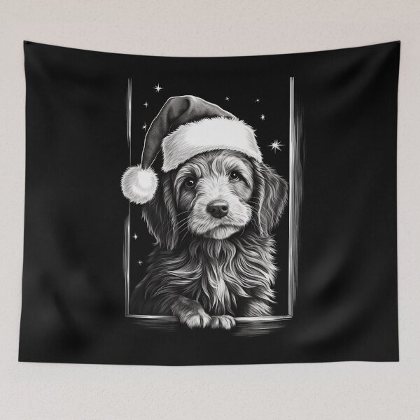 Item preview, Dog Muzzle Christmas Dog designed and sold by AnnaMDesign.