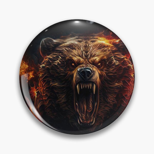 Item preview, CAMPFIRE BEAR  designed and sold by johnnyssandart.