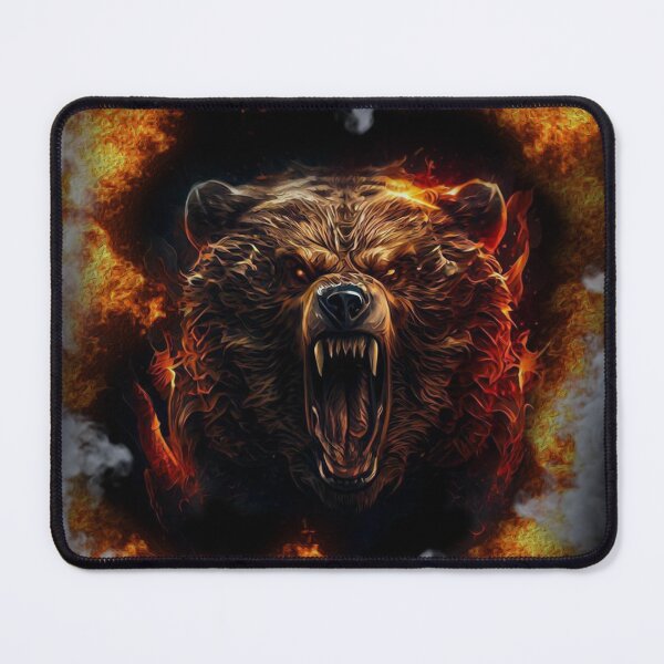 Item preview, CAMPFIRE BEAR  designed and sold by johnnyssandart.