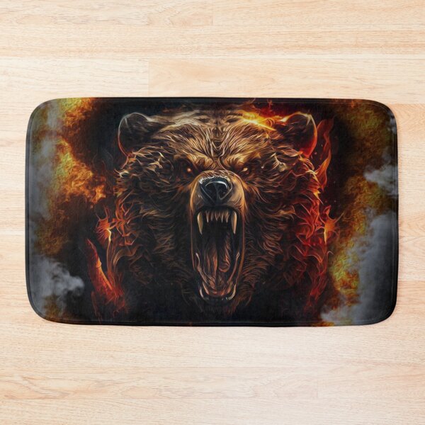 Item preview, CAMPFIRE BEAR  designed and sold by johnnyssandart.