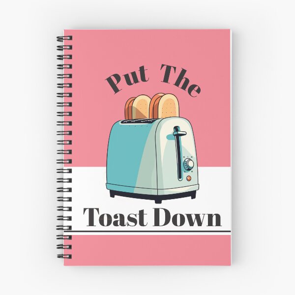 Item preview, Put The Toast Down, Retro Kitchen Art Print designed and sold by BodhiSummer.