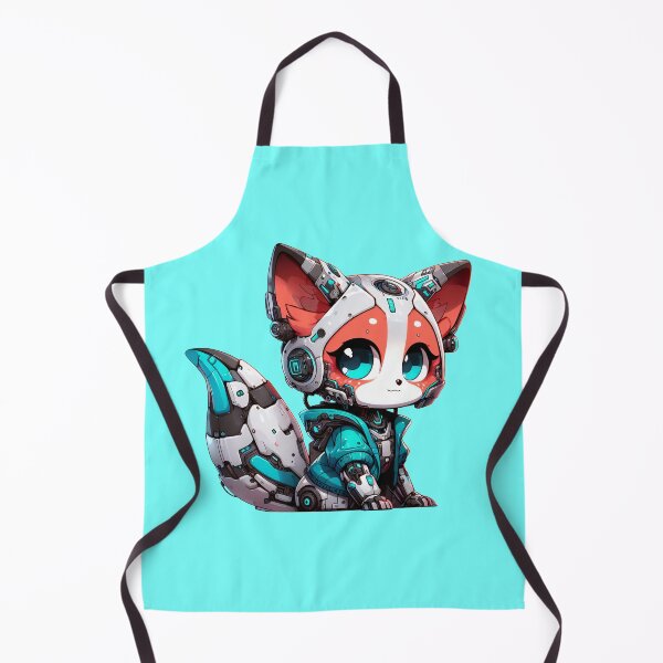 Item preview, Cute Cyberpunk Robot Fox! designed and sold by kukamatsu.