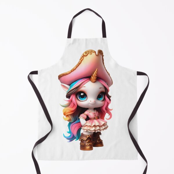 Item preview,  Cute Unicorn Pirate Girl: Magical Cheerful Fantasy Prints No. 1 designed and sold by Nathalymx.