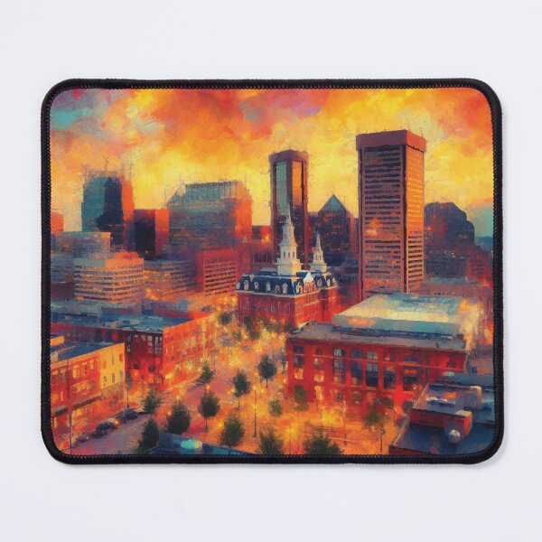 Item preview, Baltimore at Sunset designed and sold by badguyduh.