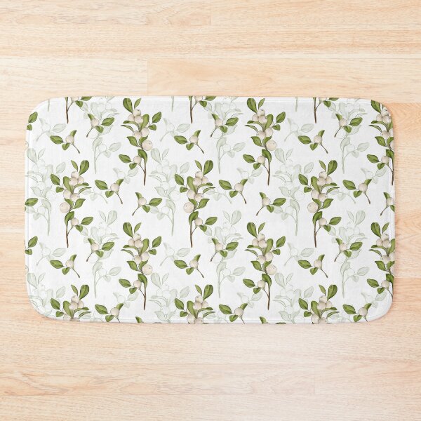 Item preview, White Berry Mistletoe Pattern designed and sold by LionessLove.