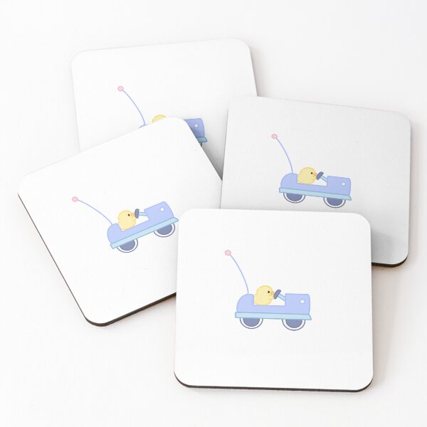Item preview, Cute duck driving a bumper car designed and sold by aemturner20.