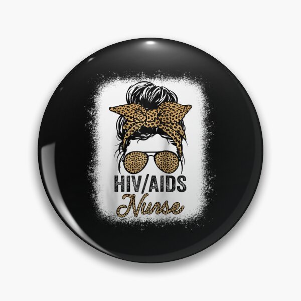 Item preview, HIVAIDS Nurse Appreciation Day Leopard For Women Nurses Raglan Baseball Tee designed and sold by defabiosofxs.
