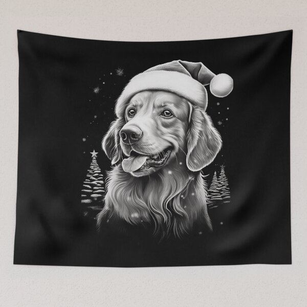 Item preview, Dog Muzzle Christmas Dog designed and sold by AnnaMDesign.