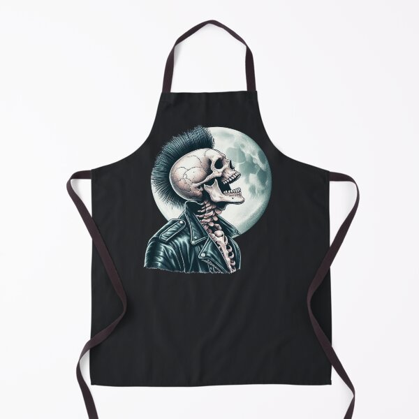 Item preview, Skeleton Howling at the moon designed and sold by CreepyCornerArt.