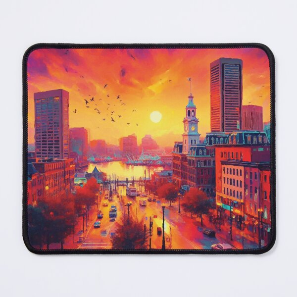 Item preview, Baltimore at Sunset designed and sold by badguyduh.