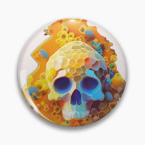 Item preview, Calavera de miel designed and sold by Ayqueabeja.