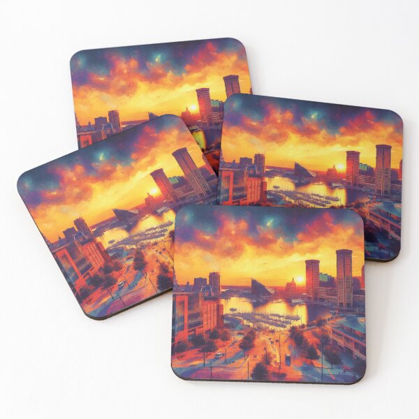 Item preview, Baltimore at Sunset designed and sold by badguyduh.