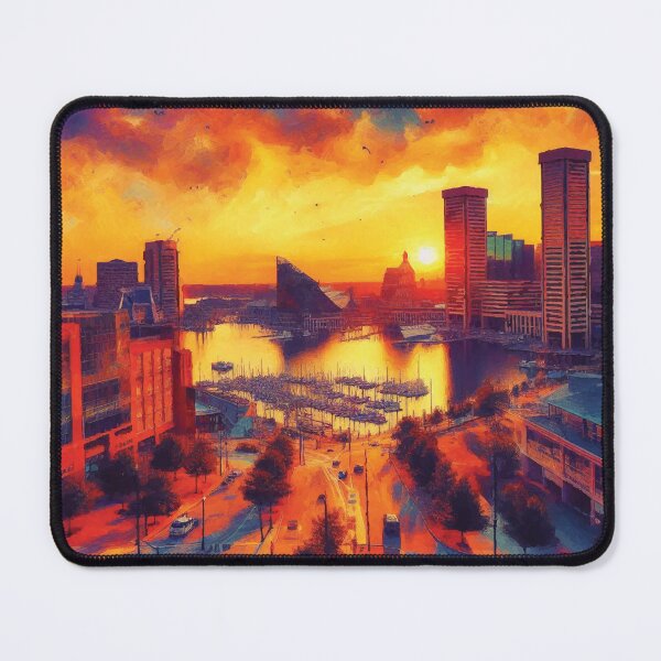 Item preview, Baltimore at Sunset designed and sold by badguyduh.
