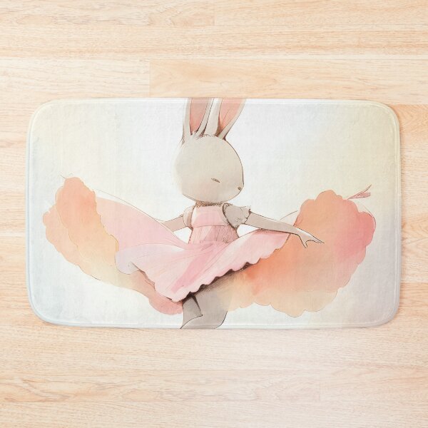 Item preview, Boho Bunny Ballerina C designed and sold by Cosmic-Canvases.