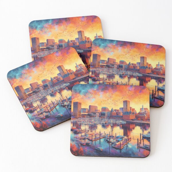 Item preview, Baltimore at Sunset designed and sold by badguyduh.
