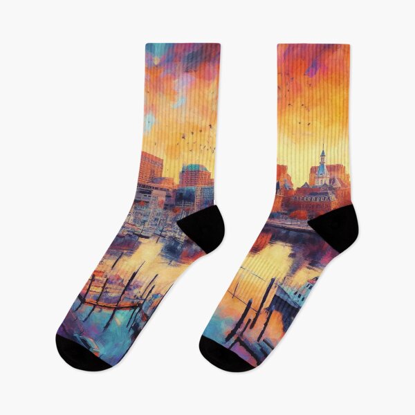 Item preview, Baltimore at Sunset designed and sold by badguyduh.