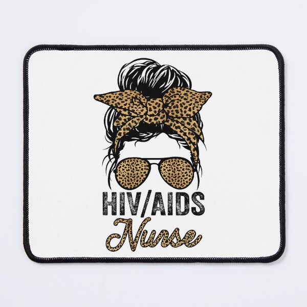 Item preview, HIVAIDS Nurse Appreciation Day Leopard For Women Nurses designed and sold by defabiosofxs.