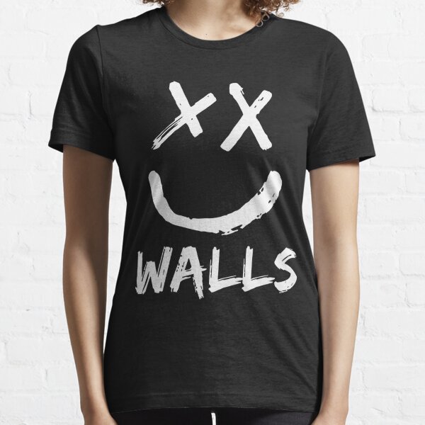 Louis Tomlinson Merch Smiley Walls Swirly Logo Essential T-Shirt