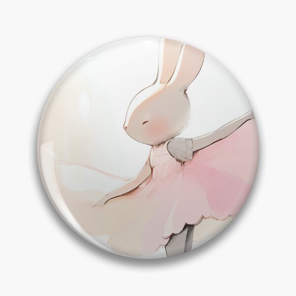 Artikelvorschau, Boho Bunny Ballerina D entworfen und verkauft von Cosmic-Canvases.