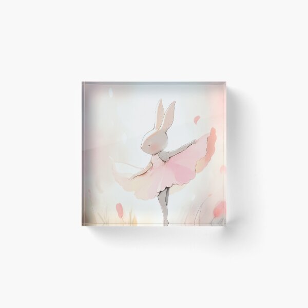 Item preview, Boho Bunny Ballerina D designed and sold by Cosmic-Canvases.