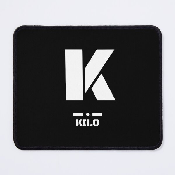 Item preview, Letter K(Kilo) Morse Code NATO Phonetic Alphabet designed and sold by AnnSign.