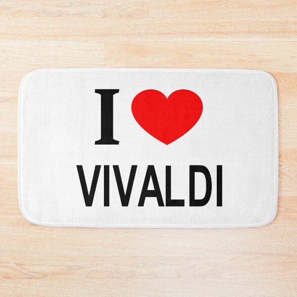 Item preview, I ❤️ VIVALDI I LOVE VIVALDI I HEART VIVALDI designed and sold by usernamenaijan.