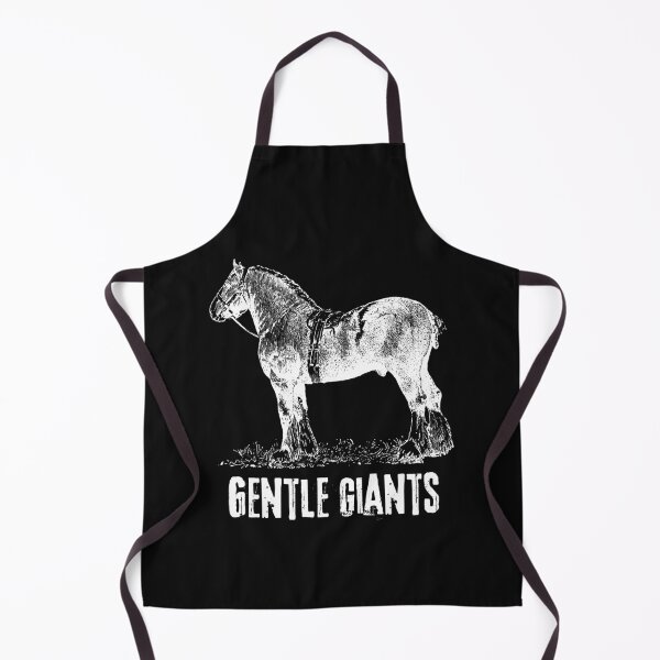 Item preview, Gentle Giants Draft Horses White Line Drawing Design designed and sold by EarthArtDesigns.