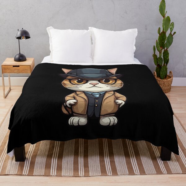 Item preview, Detective Cat designed and sold by Getup-clothing.