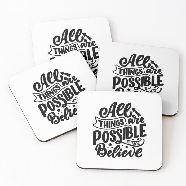 Item preview, All Things Are Possible If You Believe designed and sold by lmbahlel.