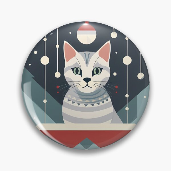 Item preview, Egyptian Mau Cat Xmas Ornament, Love Cats designed and sold by Logiamerch.