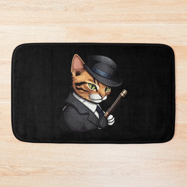 Item preview, Detective Cat designed and sold by Getup-clothing.