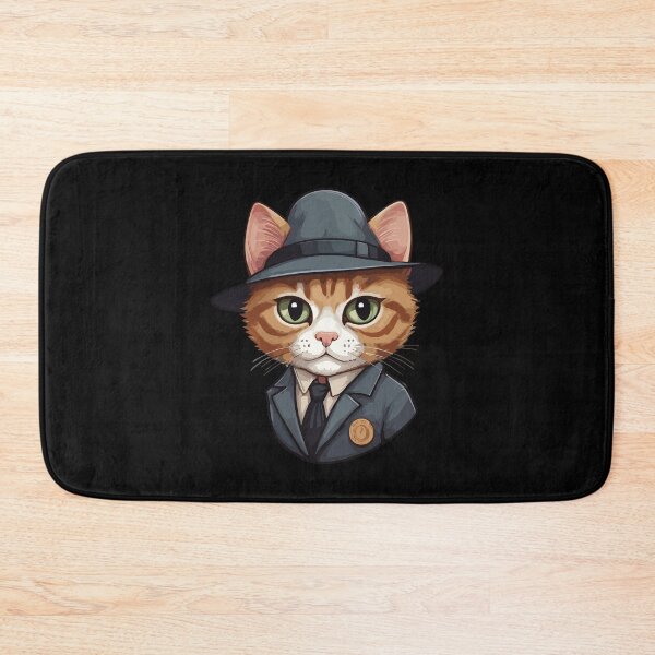Item preview, Detective Cat designed and sold by Getup-clothing.