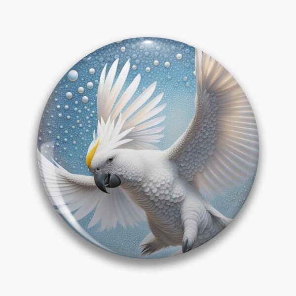 Item preview, Stunning Cockatoo Parrot designed and sold by purplesensation.