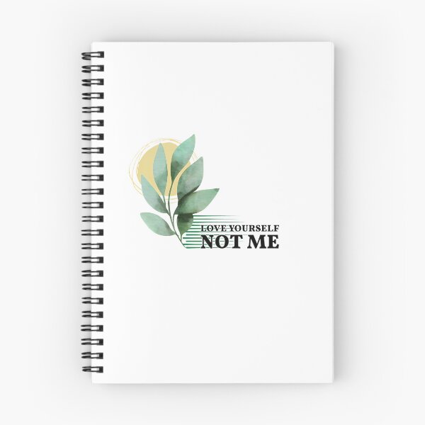 Item preview, LOVE YOURSELF NOT ME designed and sold by Bubbles Art.