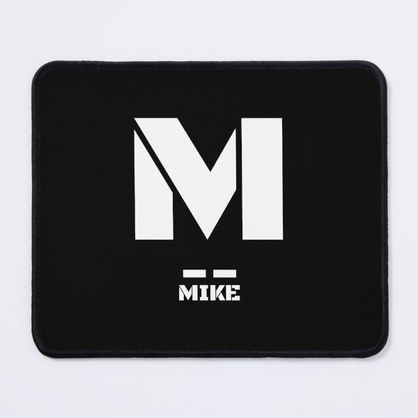 Item preview, Letter M(Mike) Morse Code NATO Phonetic Alphabet designed and sold by AnnSign.
