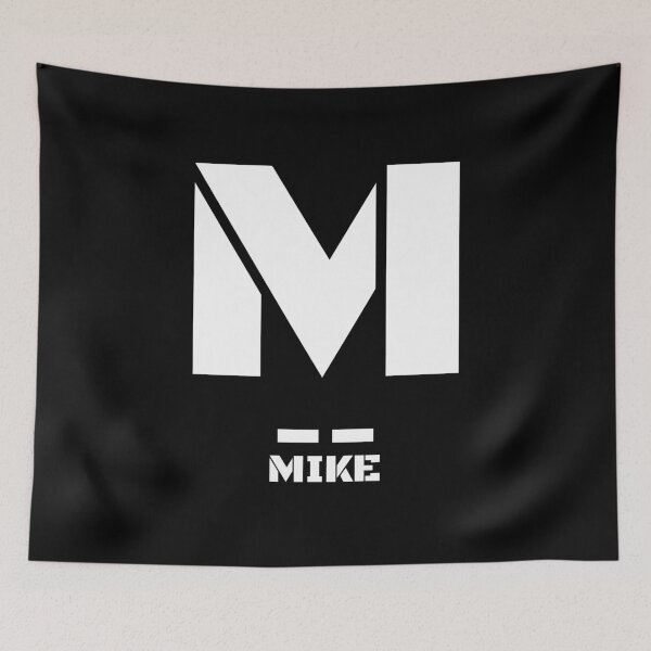 Item preview, Letter M(Mike) Morse Code NATO Phonetic Alphabet designed and sold by AnnSign.