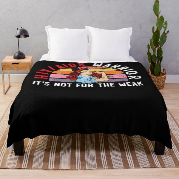 Item preview, HIVAIDS Warrior It's Not For The Weak HIV AIDS Awareness designed and sold by defabiosofxs.