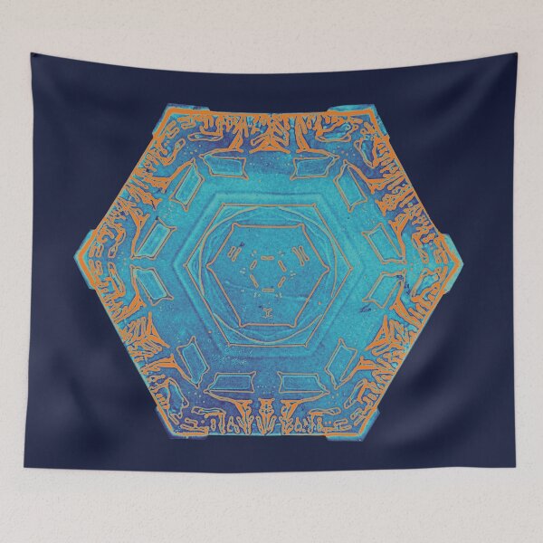 Item preview, Wilson Bentley Lamellar Snowflake - 570, in Caribbean designed and sold by DreamingBeetle.