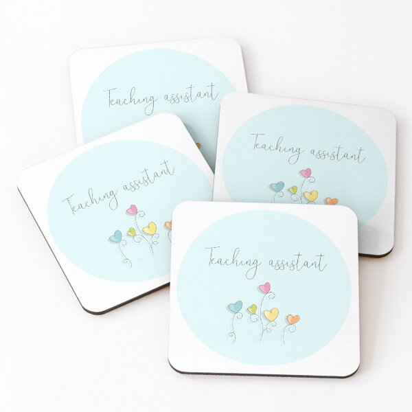 Item preview, Teaching Assistant,Teacher's Assistant, heart flowers, Appreciation gift, Thank you gift designed and sold by MAKEtoFIT.