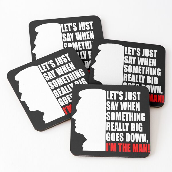 Item preview, Deputy Hawk Quote white version designed and sold by SideSignal.