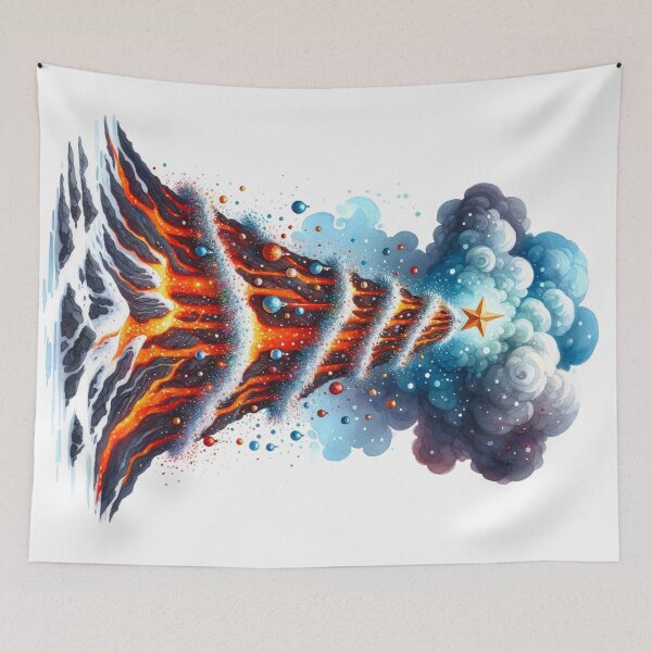 Item preview, Volcanology Christmas designed and sold by Emitropy.
