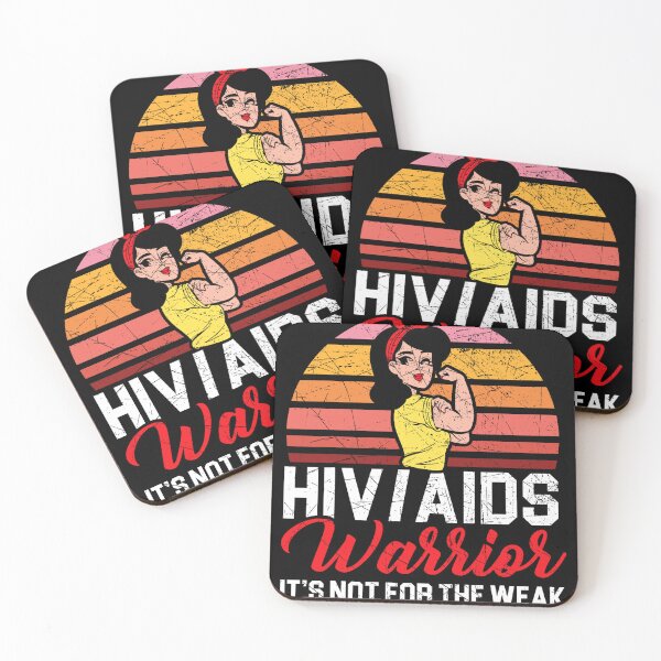Item preview, HIVAIDS Warrior It's Not For The Weak HIV AIDS Awareness designed and sold by defabiosofxs.